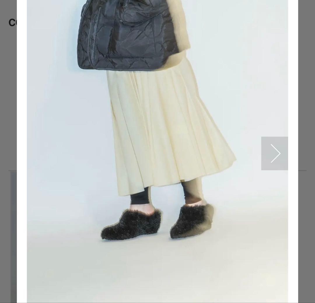 靴 HYKE FAUX SHEARING PUMPS