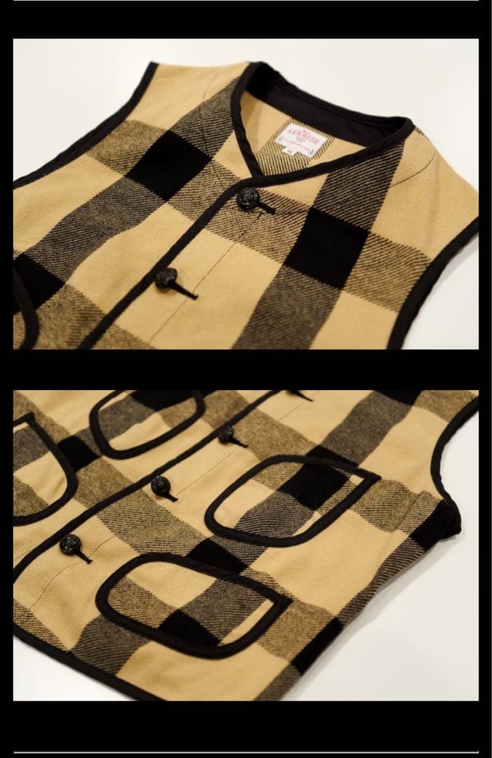 トップス TheThreeRobbers / STAG BUFFALO VEST