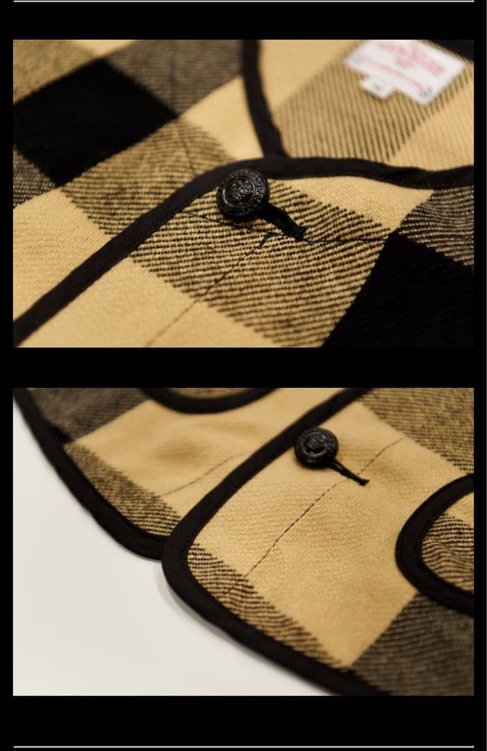 トップス TheThreeRobbers / STAG BUFFALO VEST