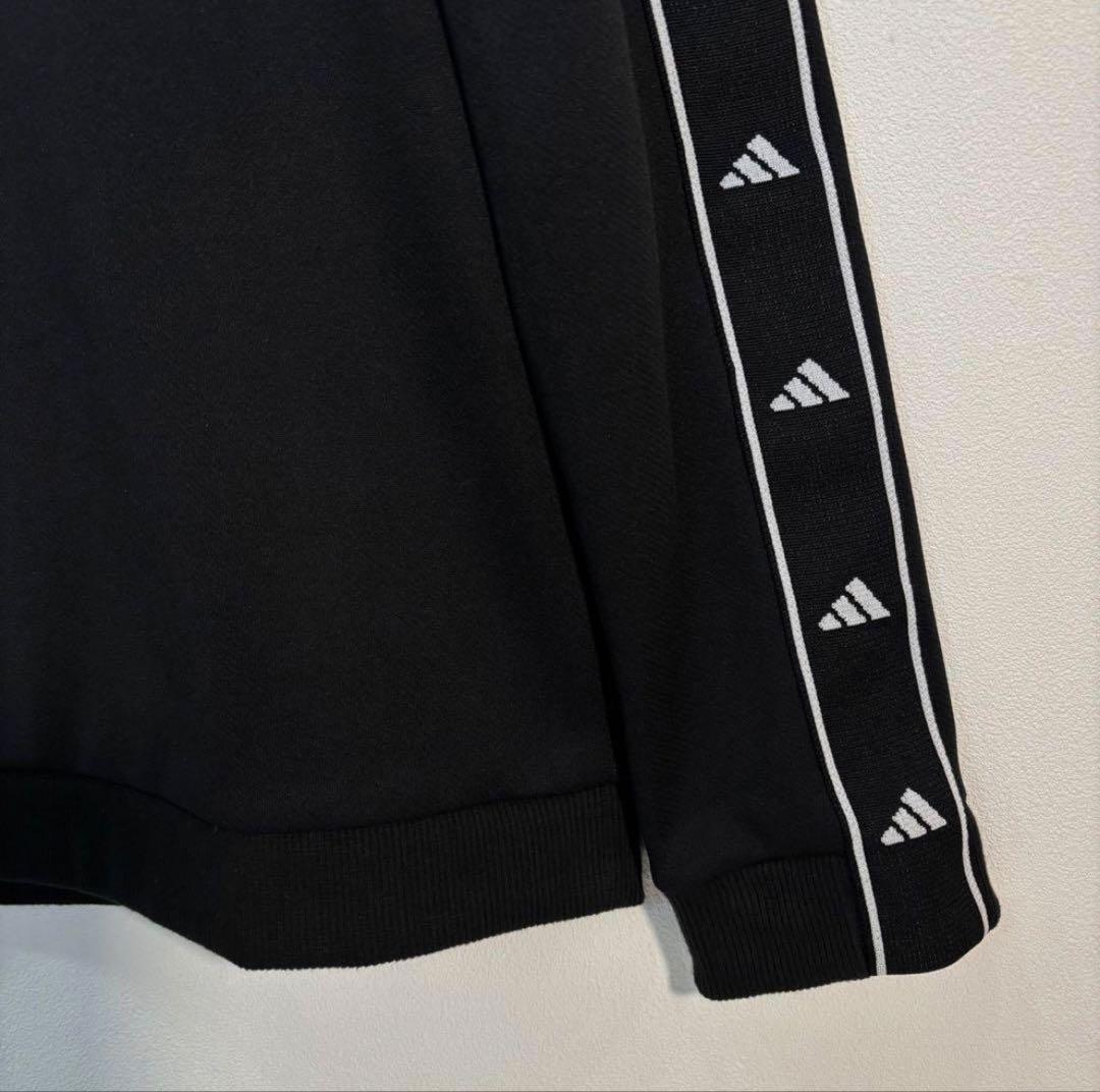 adidas ゴルフ　バイカラーセットアップ　フリース　裏起毛