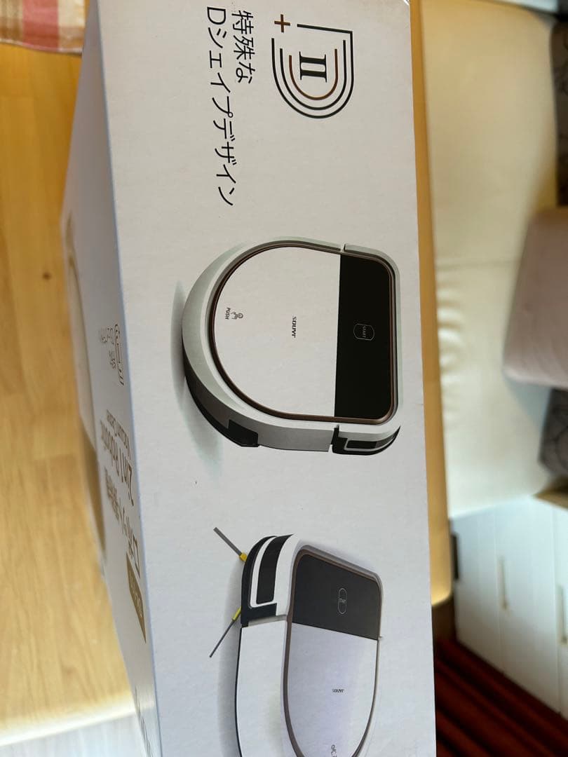 水拭き付掃除ロボット　段差センサー付き