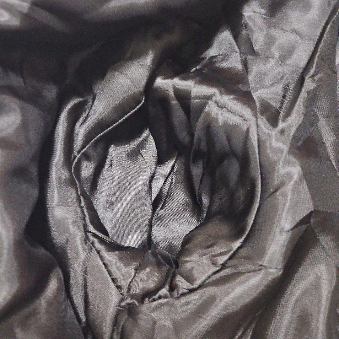 【SAGA MINK】 銀タグ 毛皮 ロングコート シェアードミンク ブラック