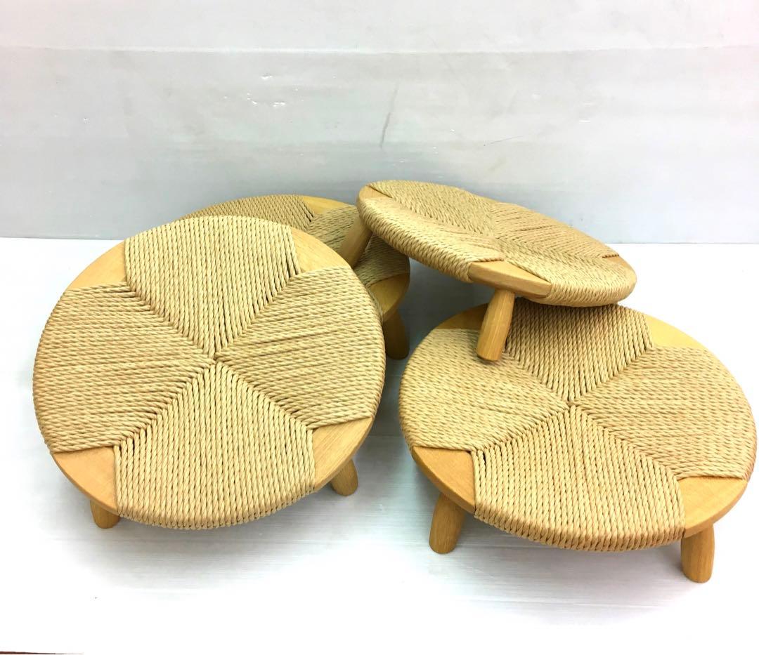 値下げしました。飛騨家具 柏木工 座椅子 THE ZEN 色WO 4脚