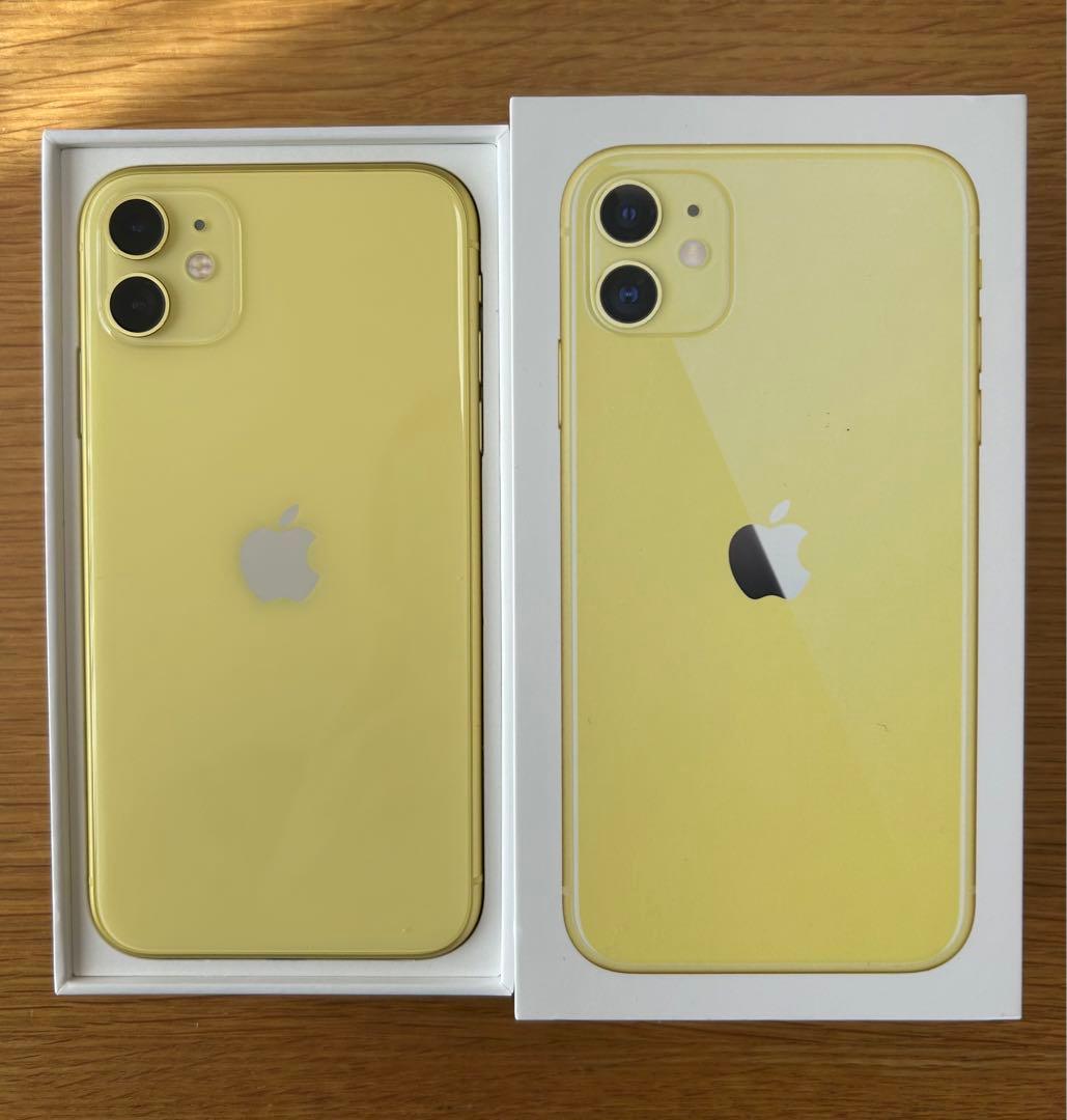 iPhone 11 バッテリー 88% 64GB イエロー