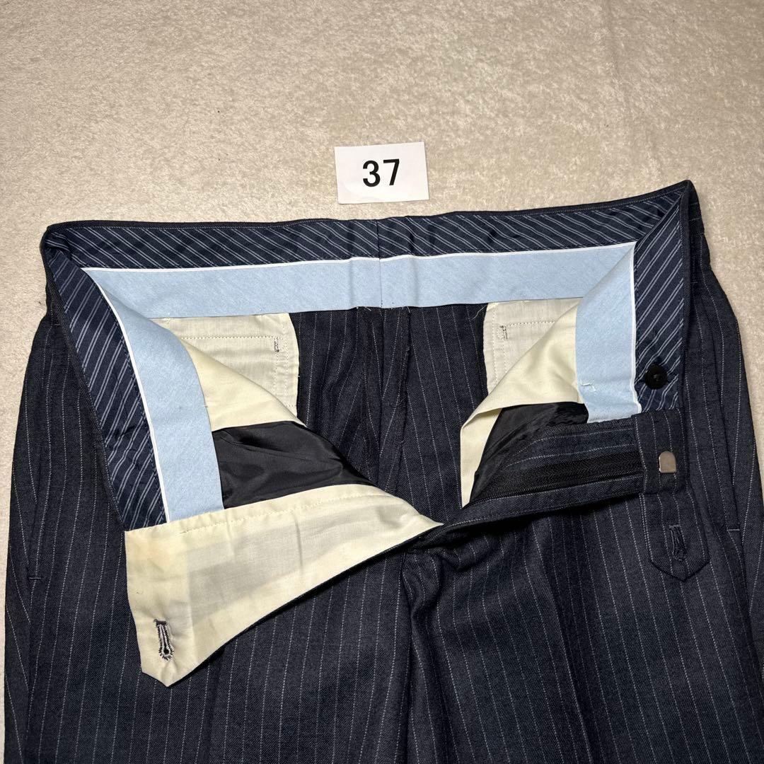 37 極美品　ドナート ヴィンチ　スーツ　日本製　ウール　フランネル　A5