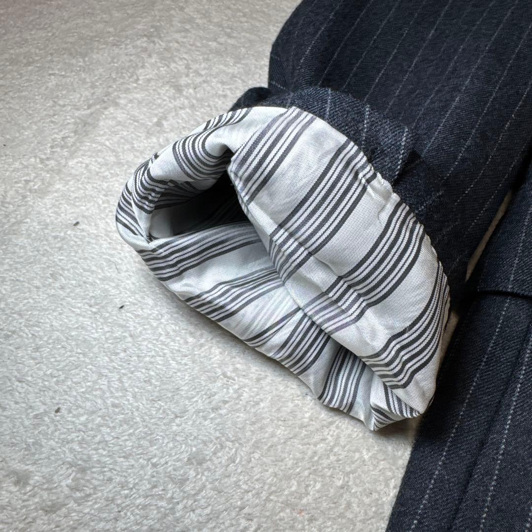 37 極美品　ドナート ヴィンチ　スーツ　日本製　ウール　フランネル　A5