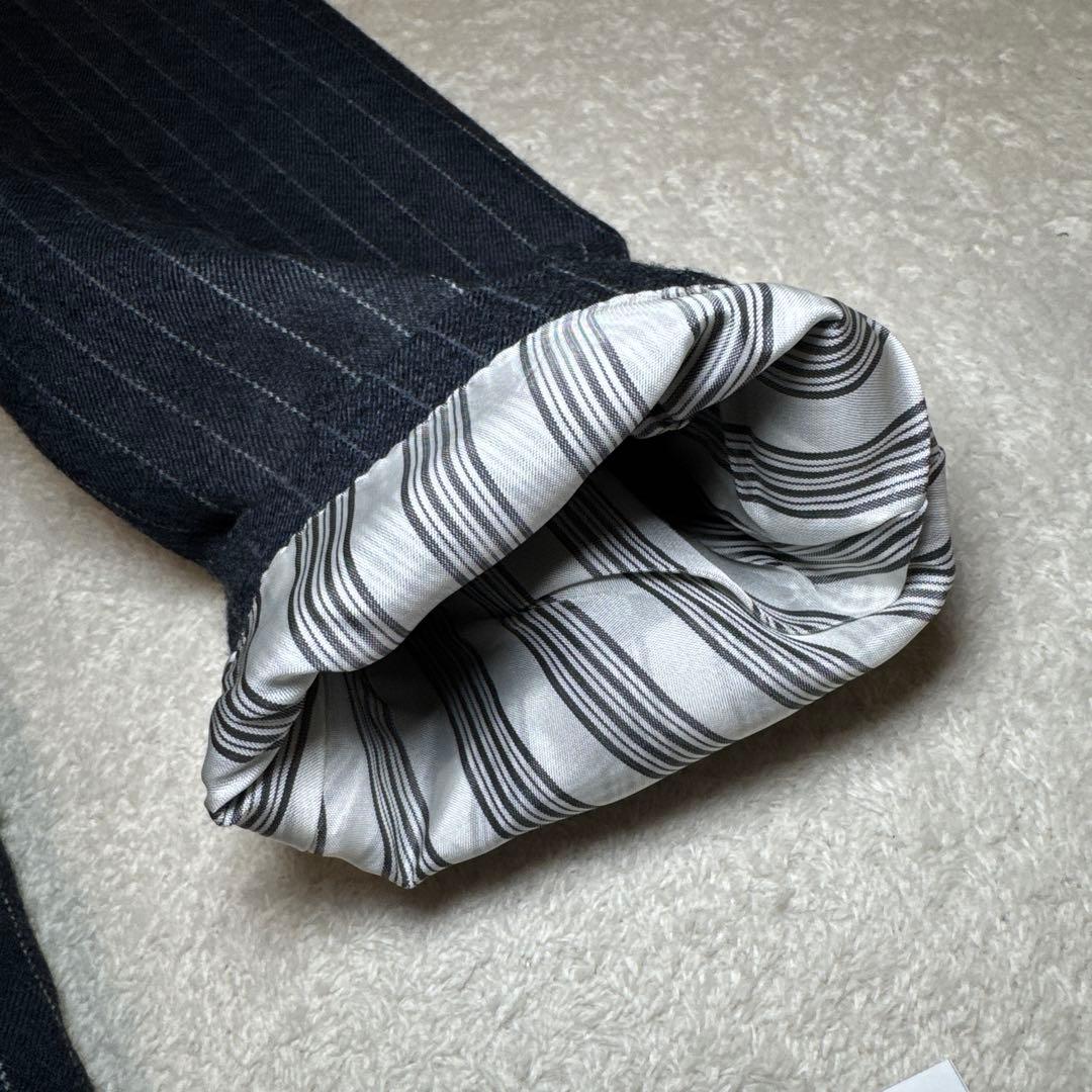 37 極美品　ドナート ヴィンチ　スーツ　日本製　ウール　フランネル　A5