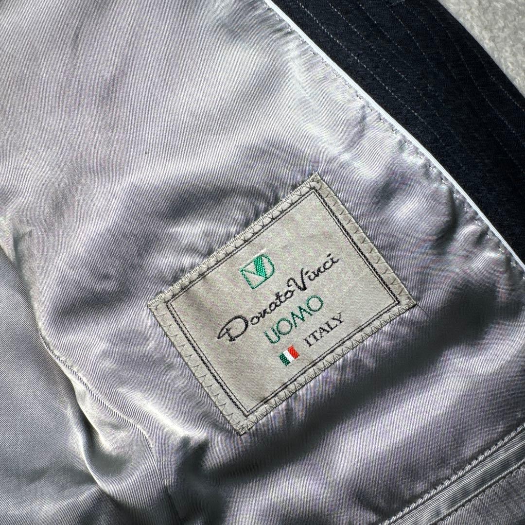 37 極美品　ドナート ヴィンチ　スーツ　日本製　ウール　フランネル　A5