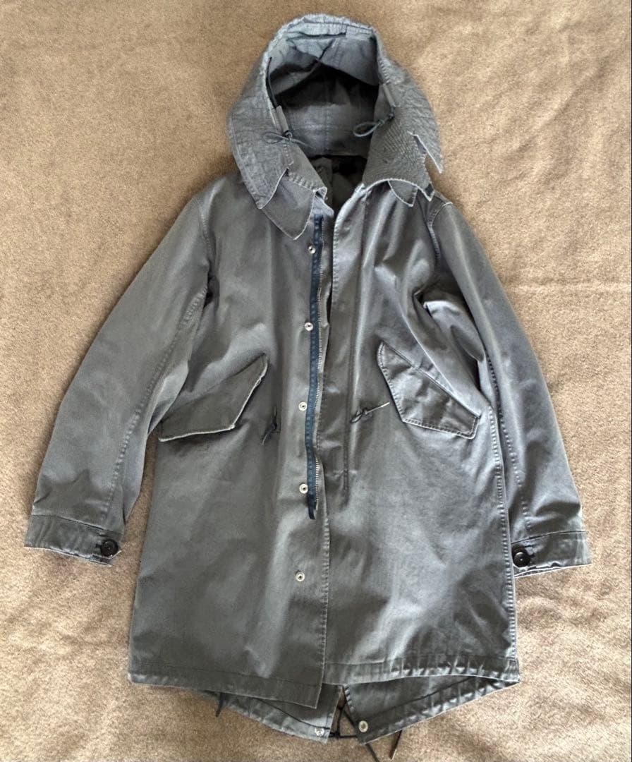 ten C parka モッズコート グレー　テンシー