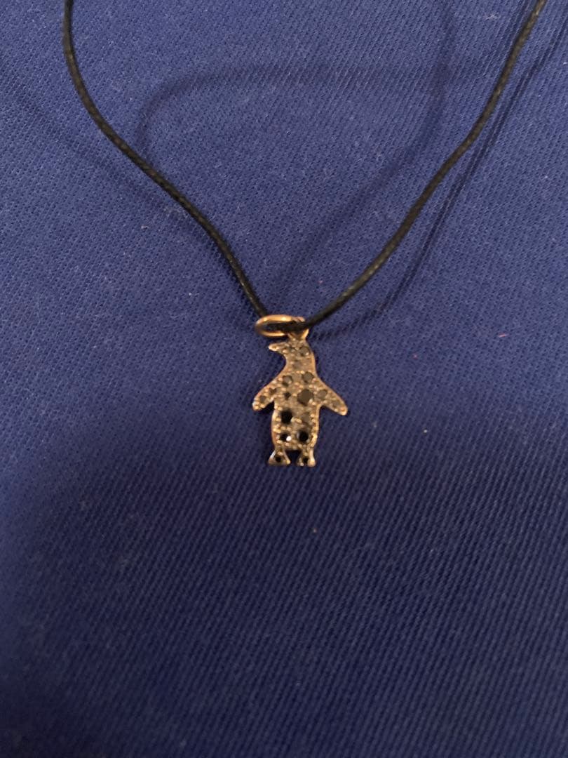 ポメラート Dodo 【2g k18 ブラックダイヤ】ペンギン