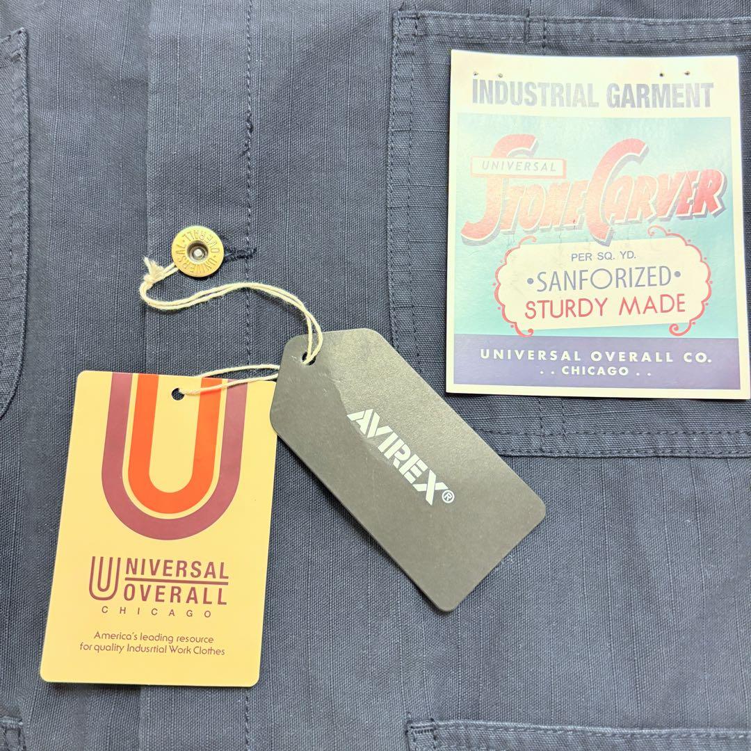 AVIREX カバーオール メカニックパンツ 上下セットアップ L