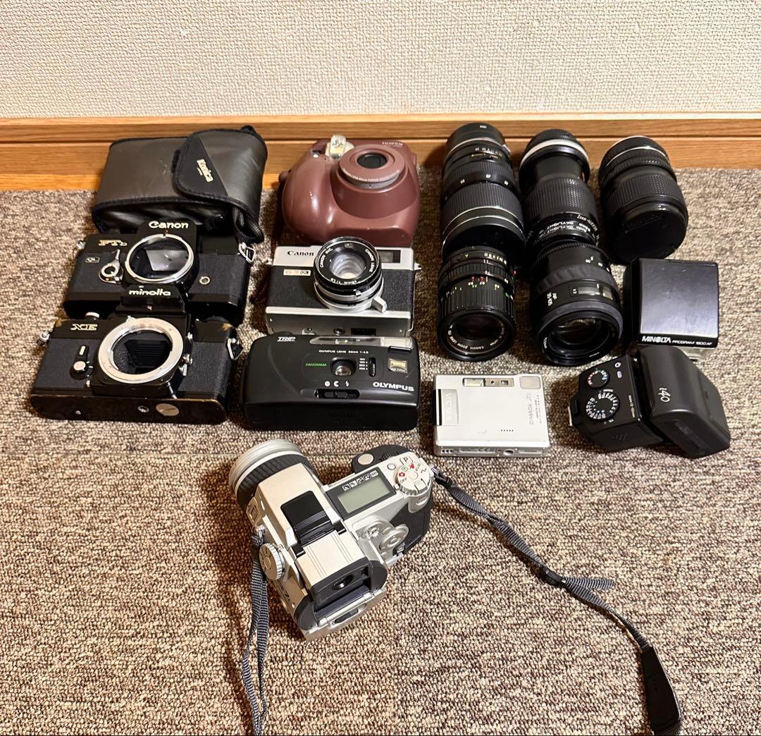 CANON MINOLTA レンズ カメラ ジャンク　まとめ
