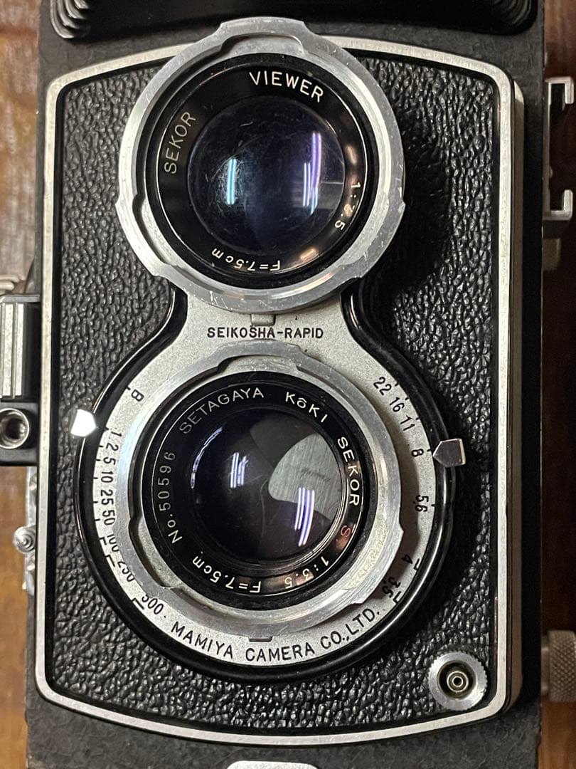 MAMIYAFLEX マミヤフレックス二眼レフカメラ【ジャンク品】