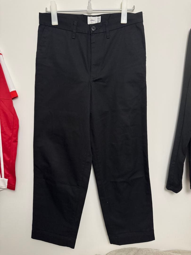 WTAPS ブラック チノパン ワークパンツ　Mサイズ　02