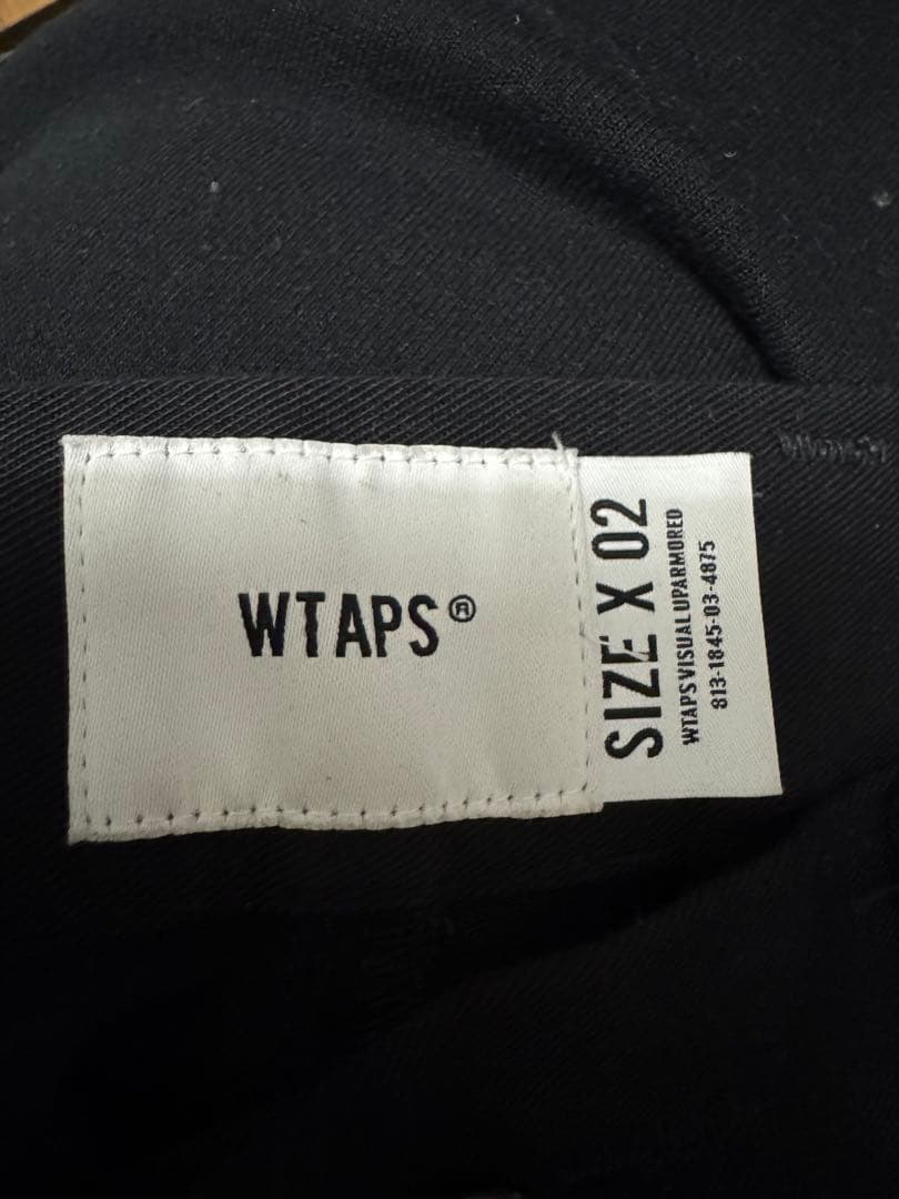 WTAPS ブラック チノパン ワークパンツ　Mサイズ　02