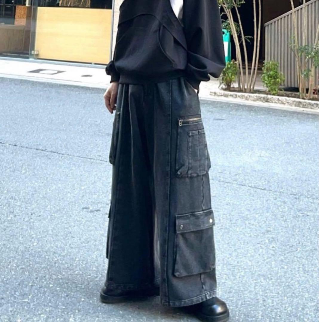 【新品タグ付き値下げ可】HARE ピグメント スウェット カーゴ パンツ ハレ