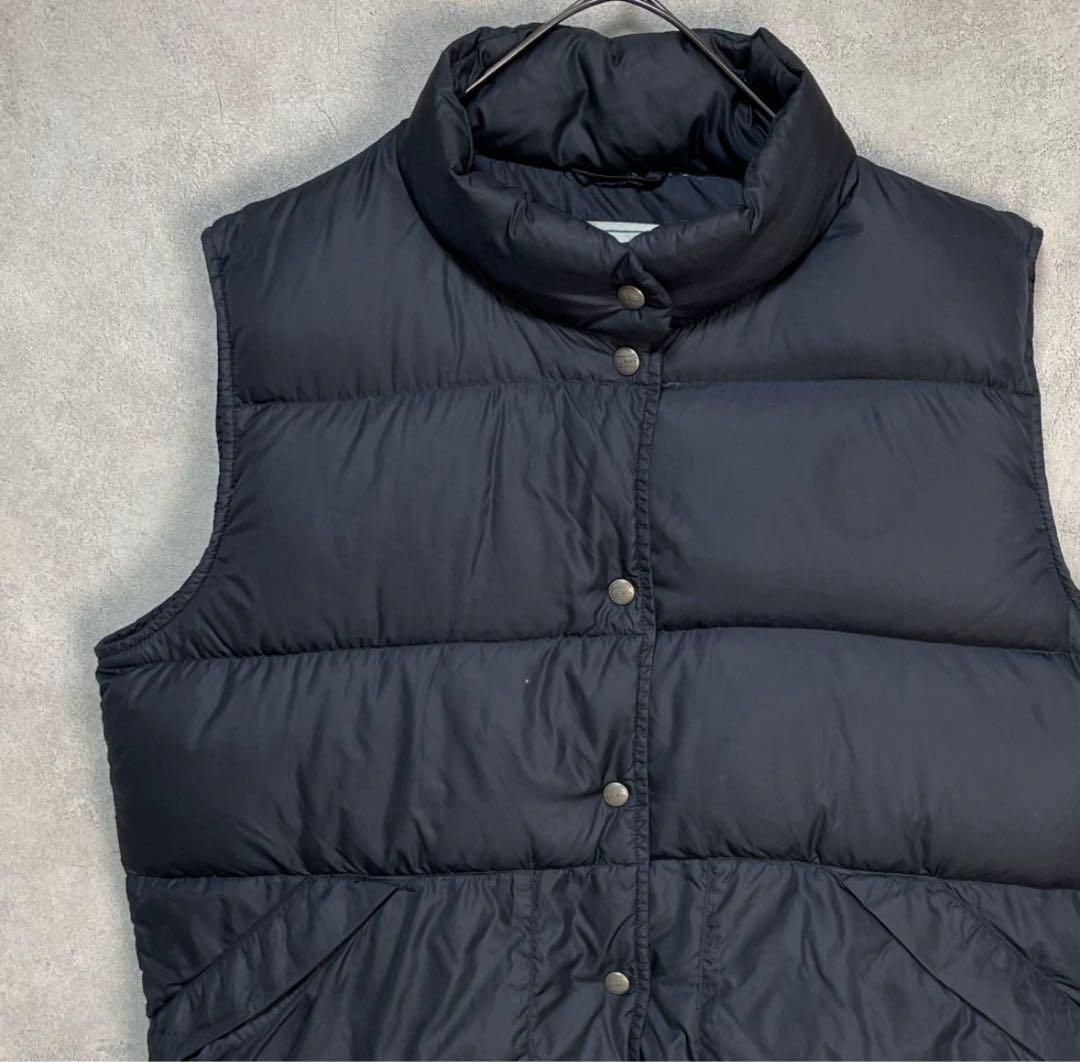 古着 90s エルエルビーン ブラック 黒 ダウン ベスト