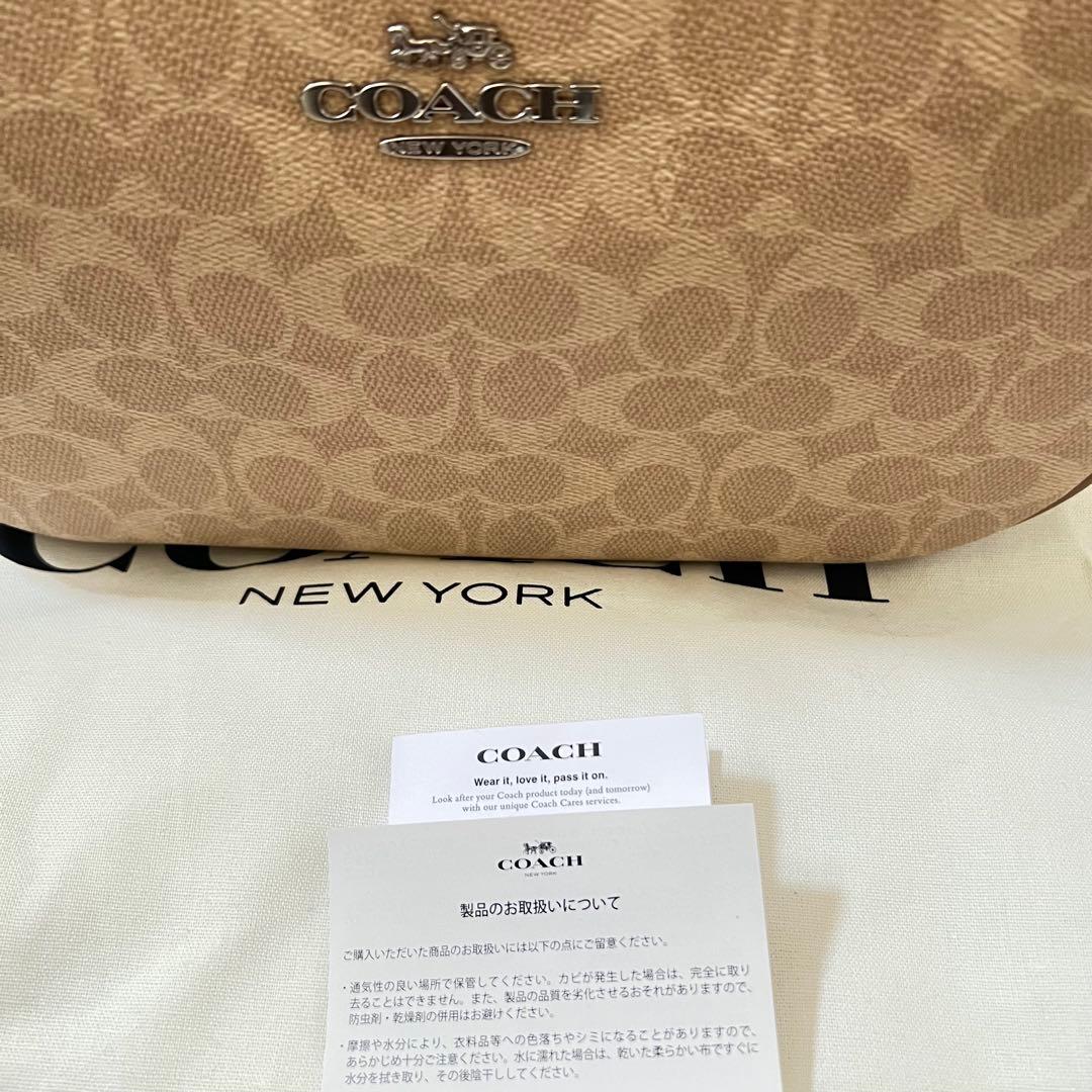 新品未使用 COACH ショルダーバッグ 正規品 付属品完備