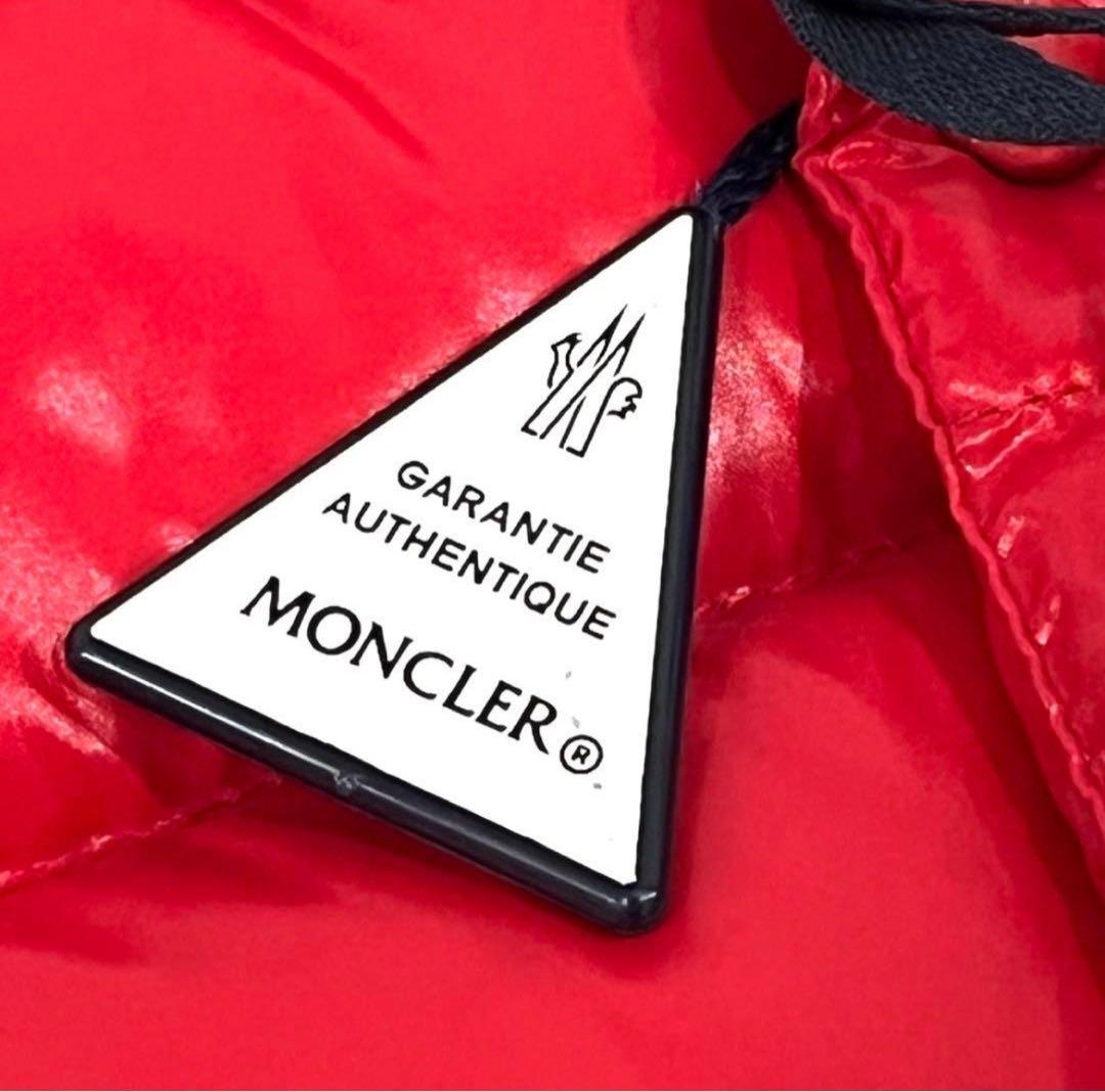 c853 新品　希少　モンクレール　3A BERNARD ダウンベスト　レッド