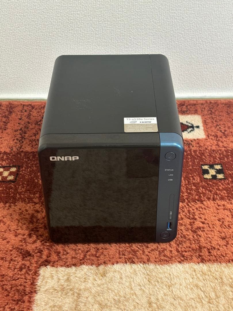 現状品 QNAP NAS TS-453Be 8GB 10Gb