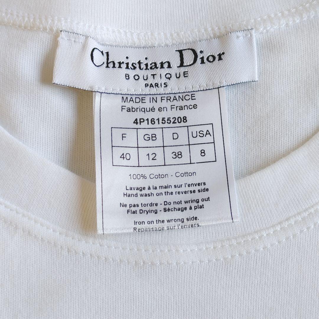 【美品クリスチャンディオール　J'ADORE DIOR Tシャツトロッターピンク