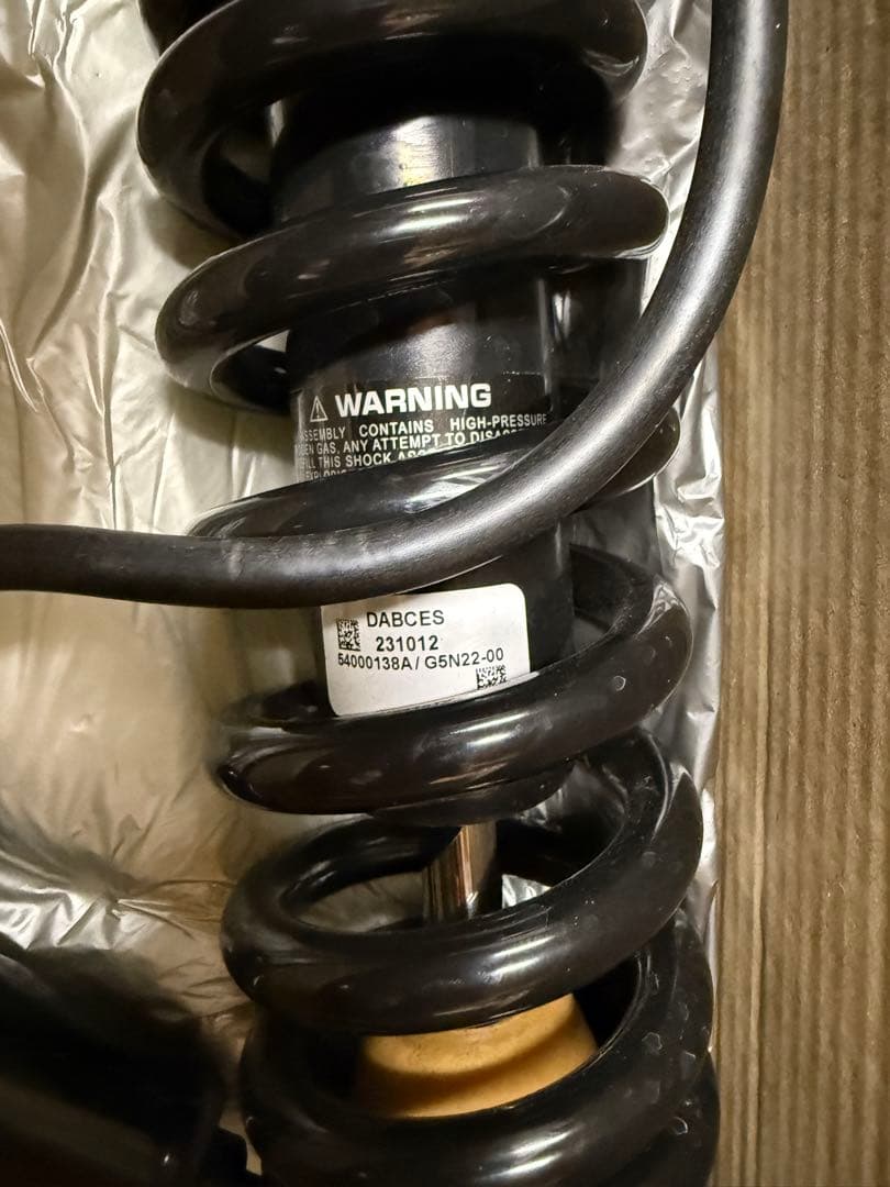 ローライダーST FXLRST純正リアサスペンション