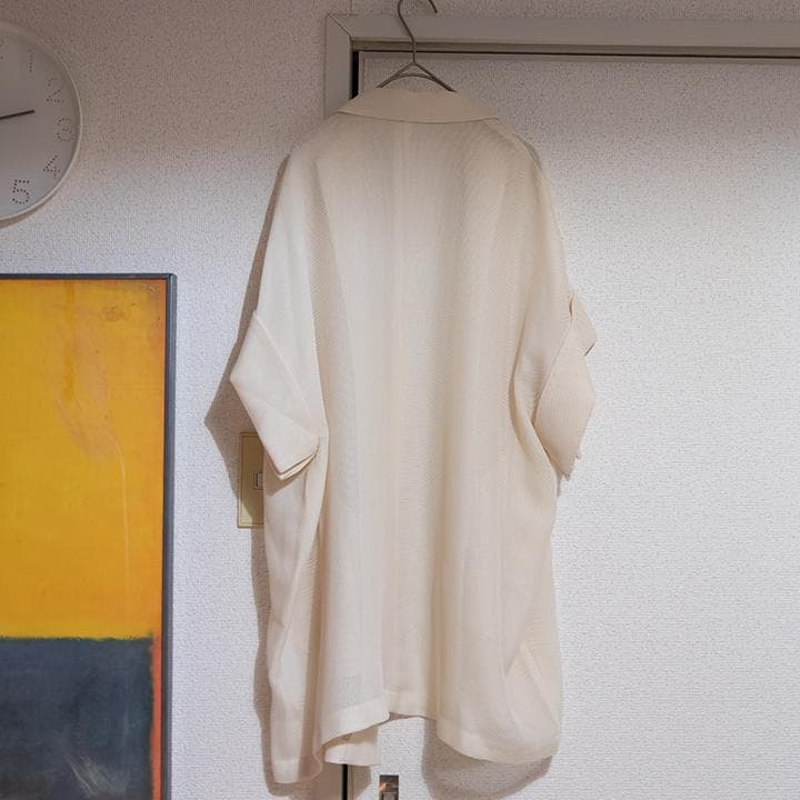 【美品／2025年5月発売】SHENERY フレンチスリーブメッシュジャケット