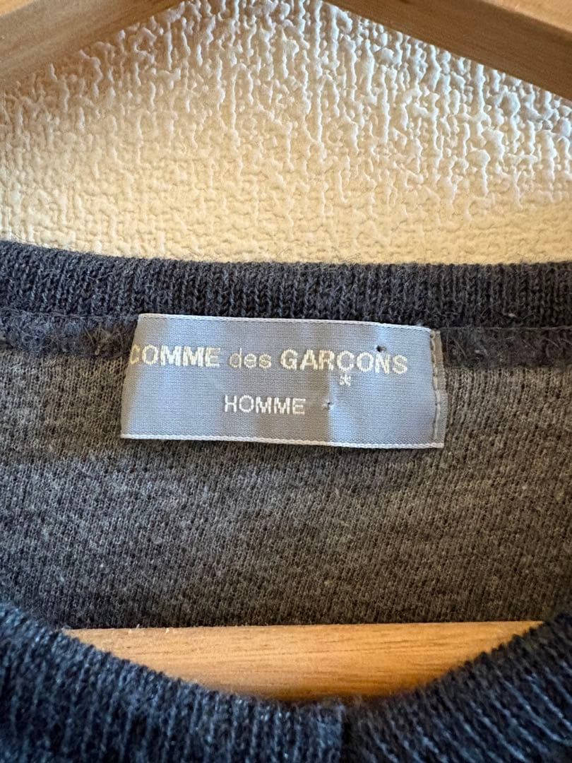 COMME des GARÇONS HOMME グレーニット 1997年製
