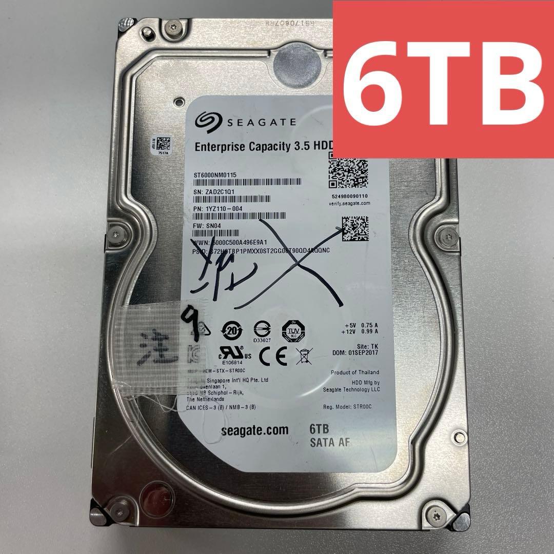 内蔵型ハードディスクドライブ 260206-09_Seagate 6TB Enterprise HDD