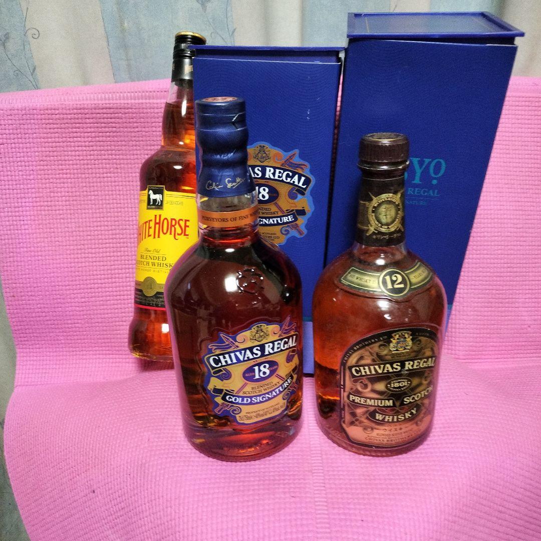 Chivas Regal 18 Gold & 12 シーバスリーガル　おまけ