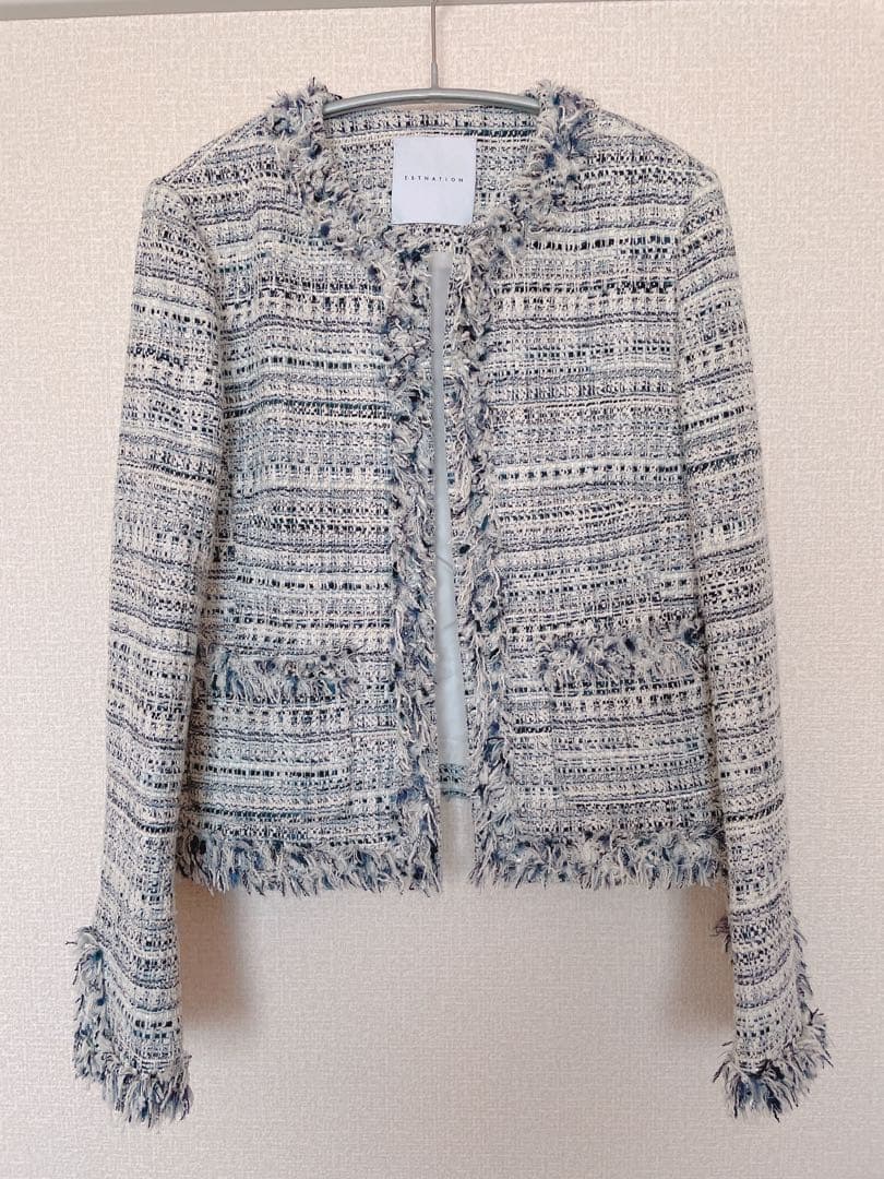 エストネーション ミックスツイード セット