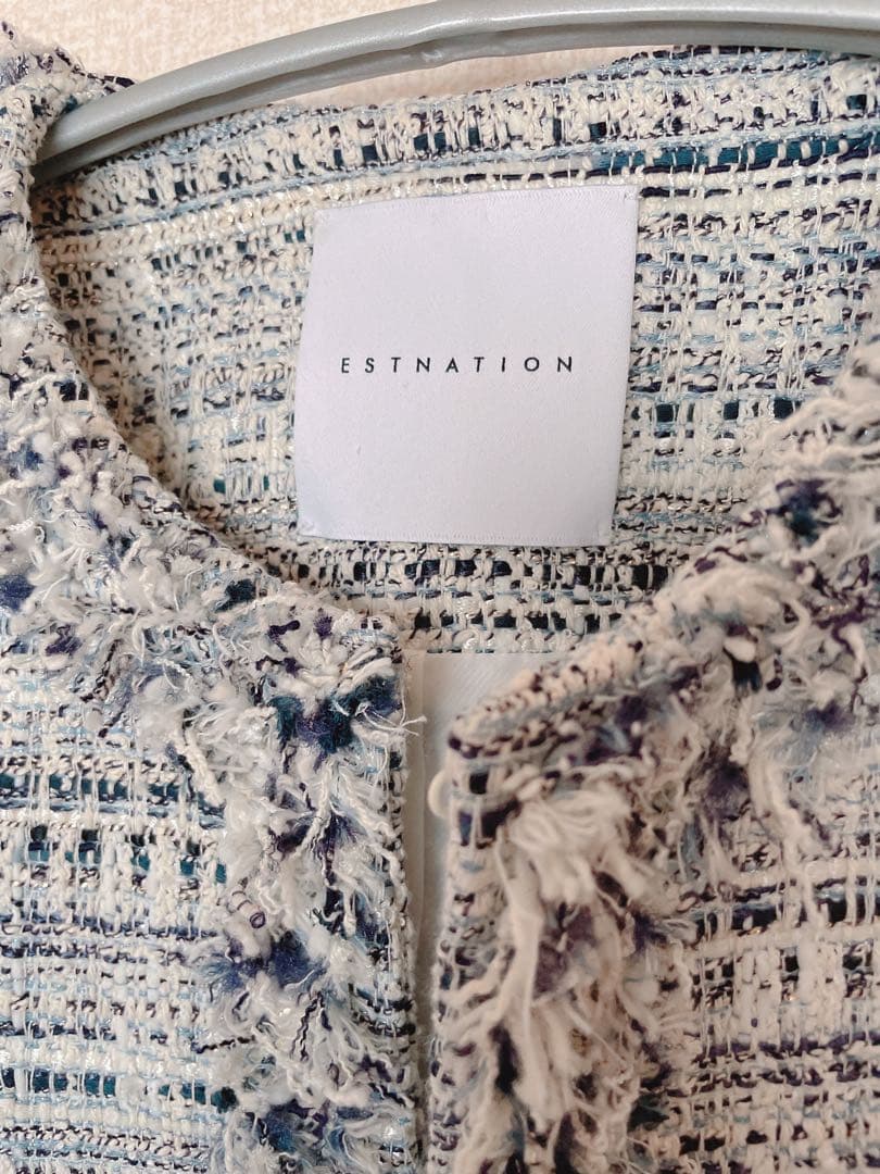 エストネーション ミックスツイード セット