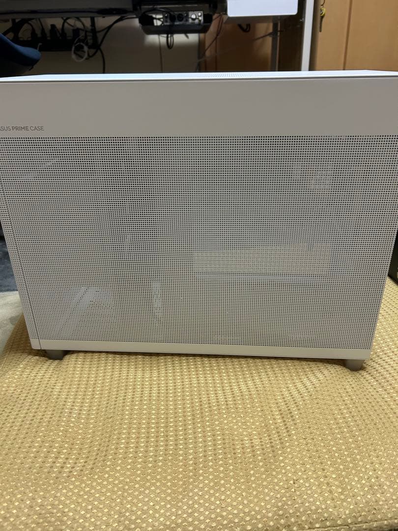 PCケース(自作PC用) ASUS AP201 PRIME CASE MESH WHITE