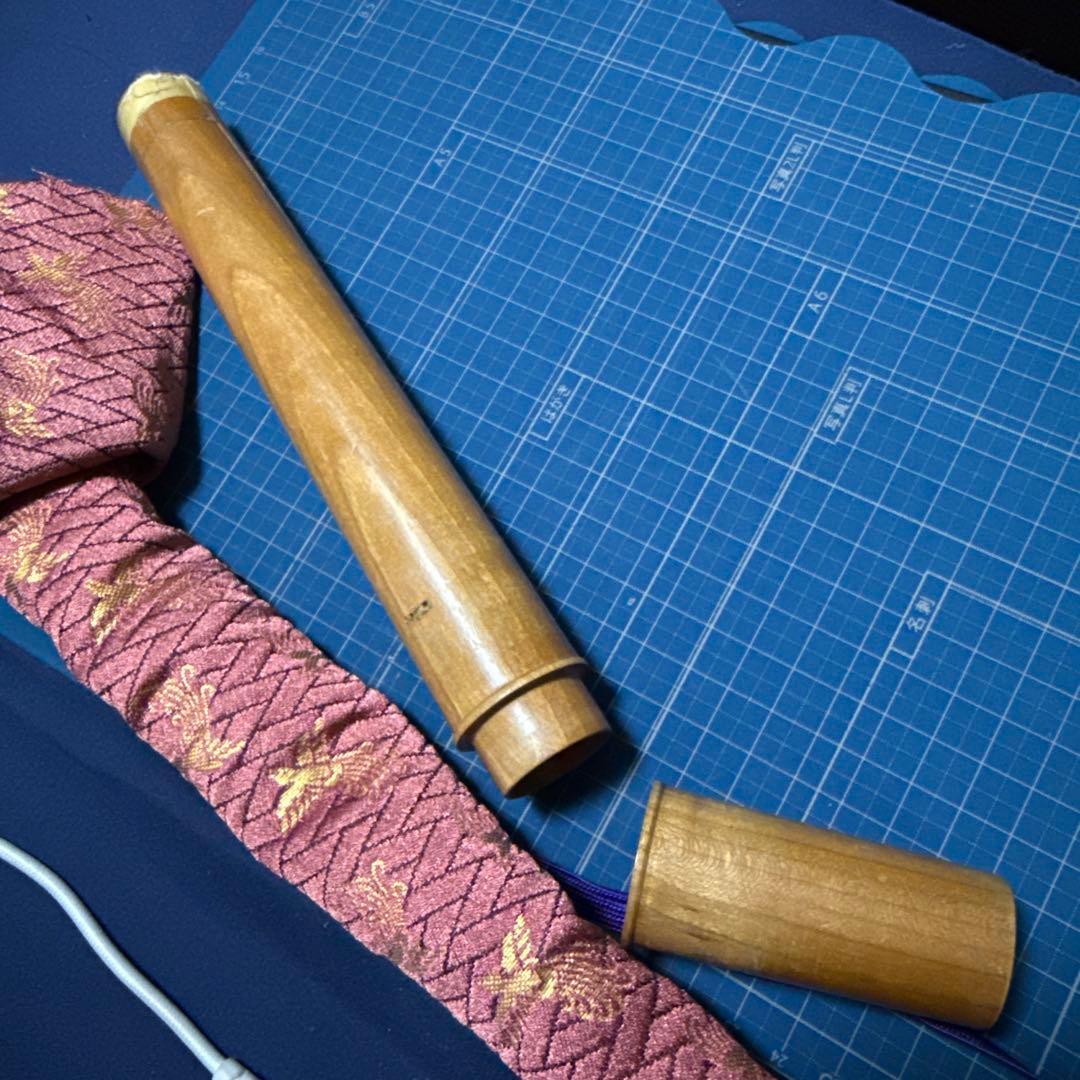 a*n様 篳篥 本管　煤竹　/盧舌12本付き