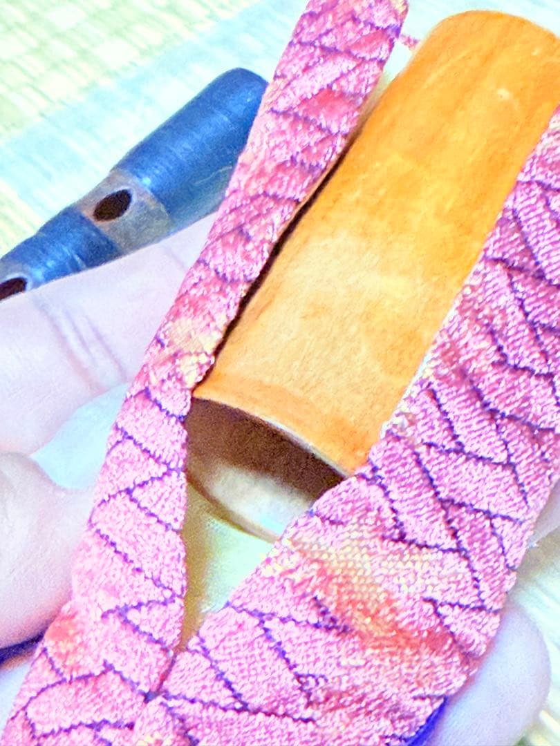 a*n様 篳篥 本管　煤竹　/盧舌12本付き