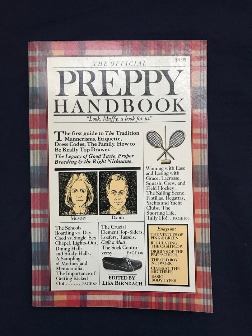 プレッピー「THE OFFICIAL PREPPY HANDBOOK」✳︎原書