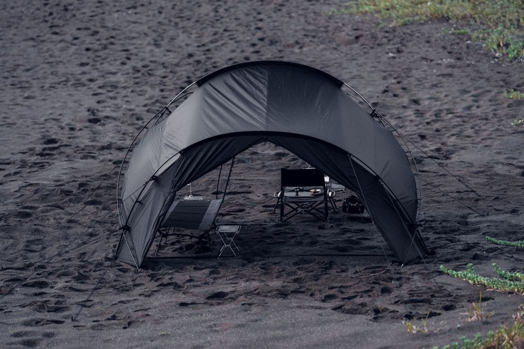 TOKYO CRAFTS テンビシェルターブラック ルーフ＆TPU 3点セット