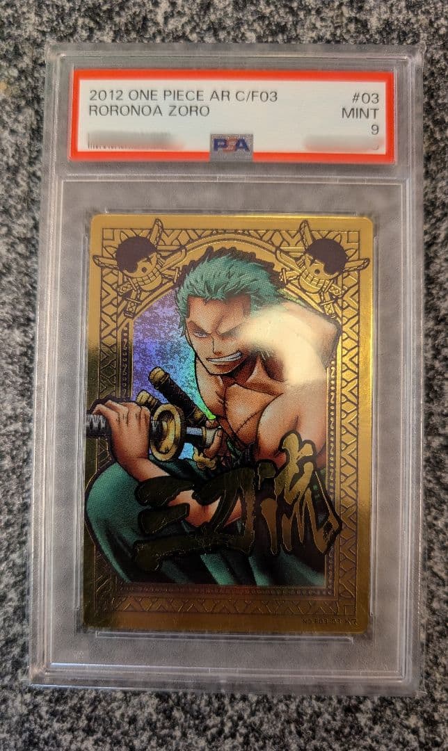 【PSA 9】2012 ONE PIECE AR C/F03 ロロノア・ゾロ