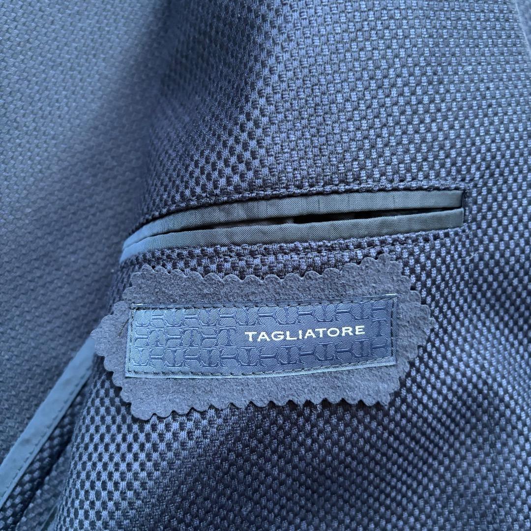 【美品】TAGLIATOREタリアトーレモンテカルロネイビージャケット50