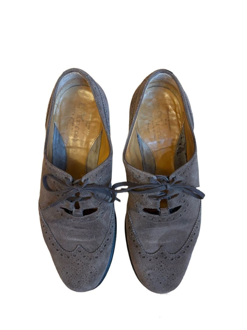 Le Yucca’s レユッカス　スウェード　ギリーシューズ