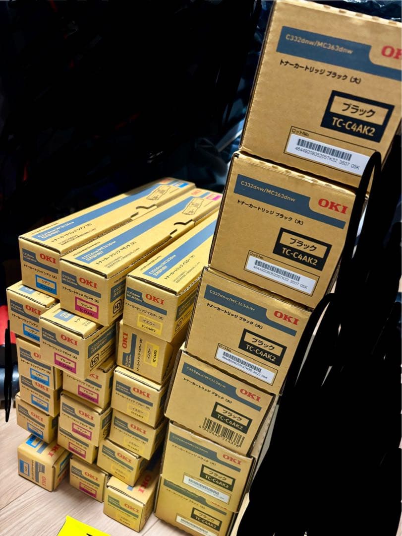OKI トナー　TC-C4AY2 .AC2.AM2.AK2　6セット