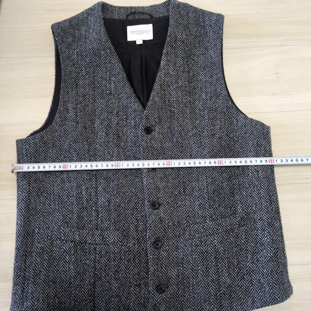 Harris Tweed　ジャケット、ベスト　size L
