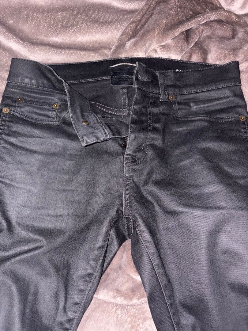 Saint Laurent コーティングデニム28