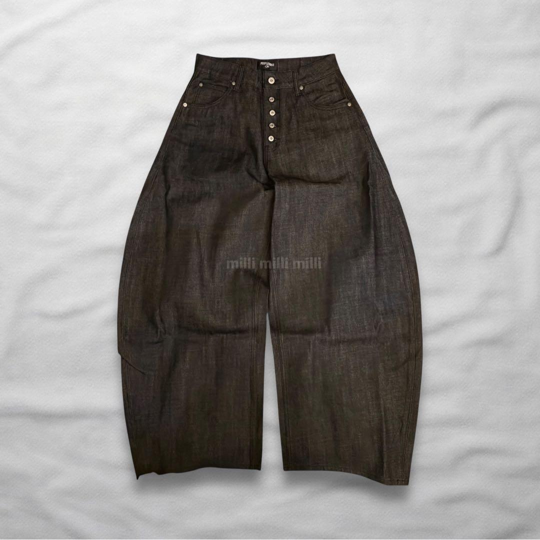 【新品・即発可】peoplesense リジットデニム Mサイズ