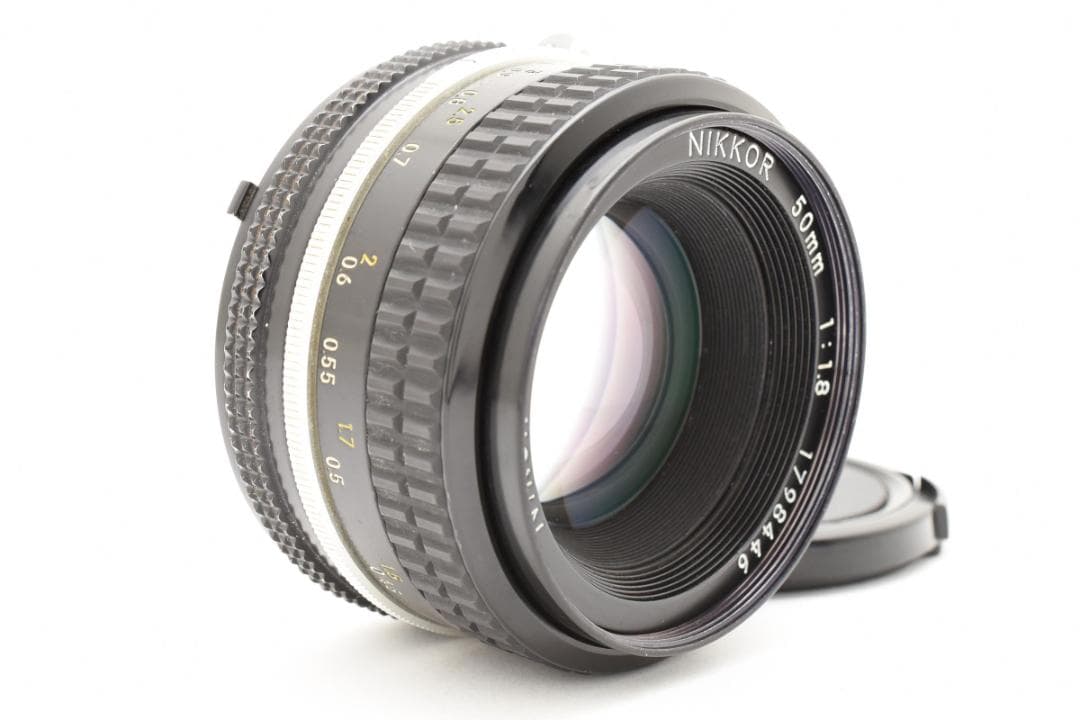 美品 ニコン AI NIKKOR 50mm f1.8 レンズ分解清掃済 M538