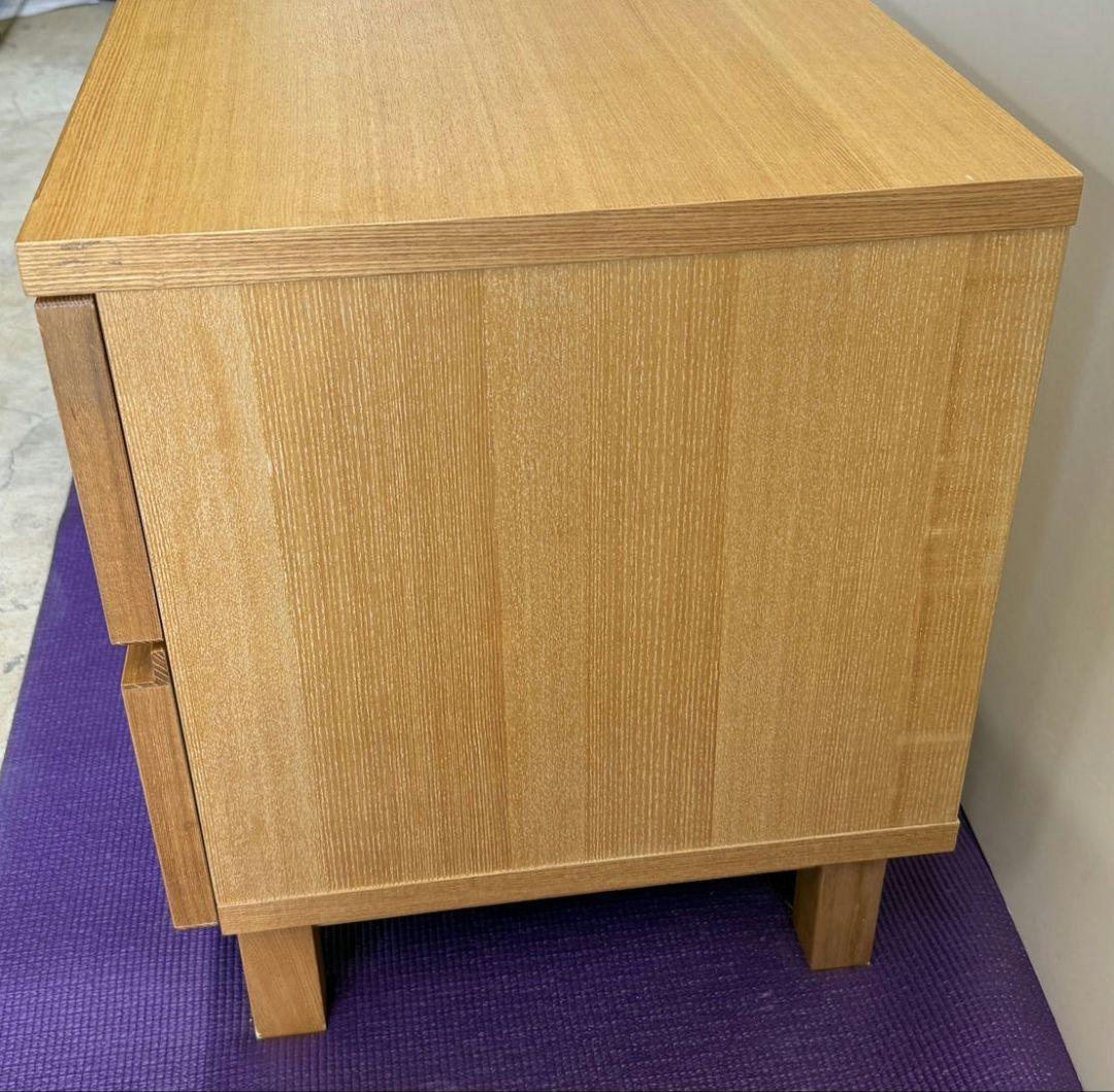 toko 廃盤品 無印良品 テレビボード 110cm タモ材 SE11TV