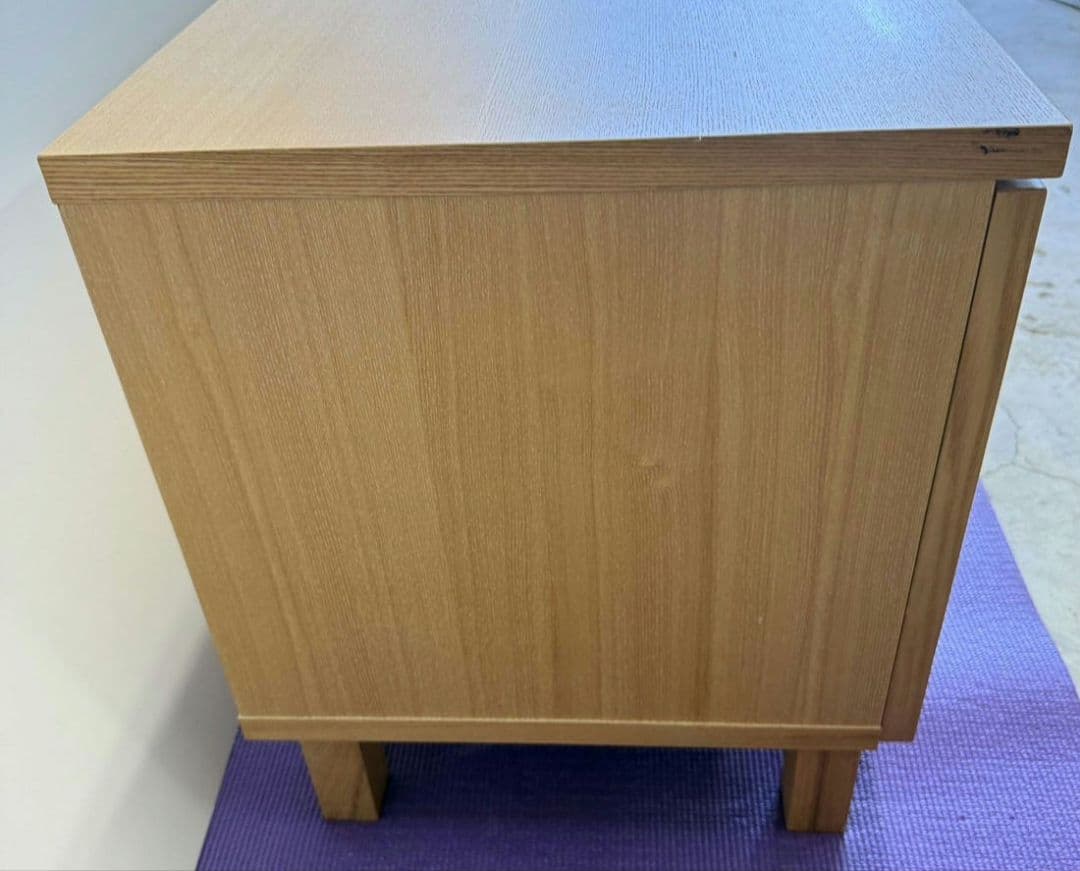 toko 廃盤品 無印良品 テレビボード 110cm タモ材 SE11TV