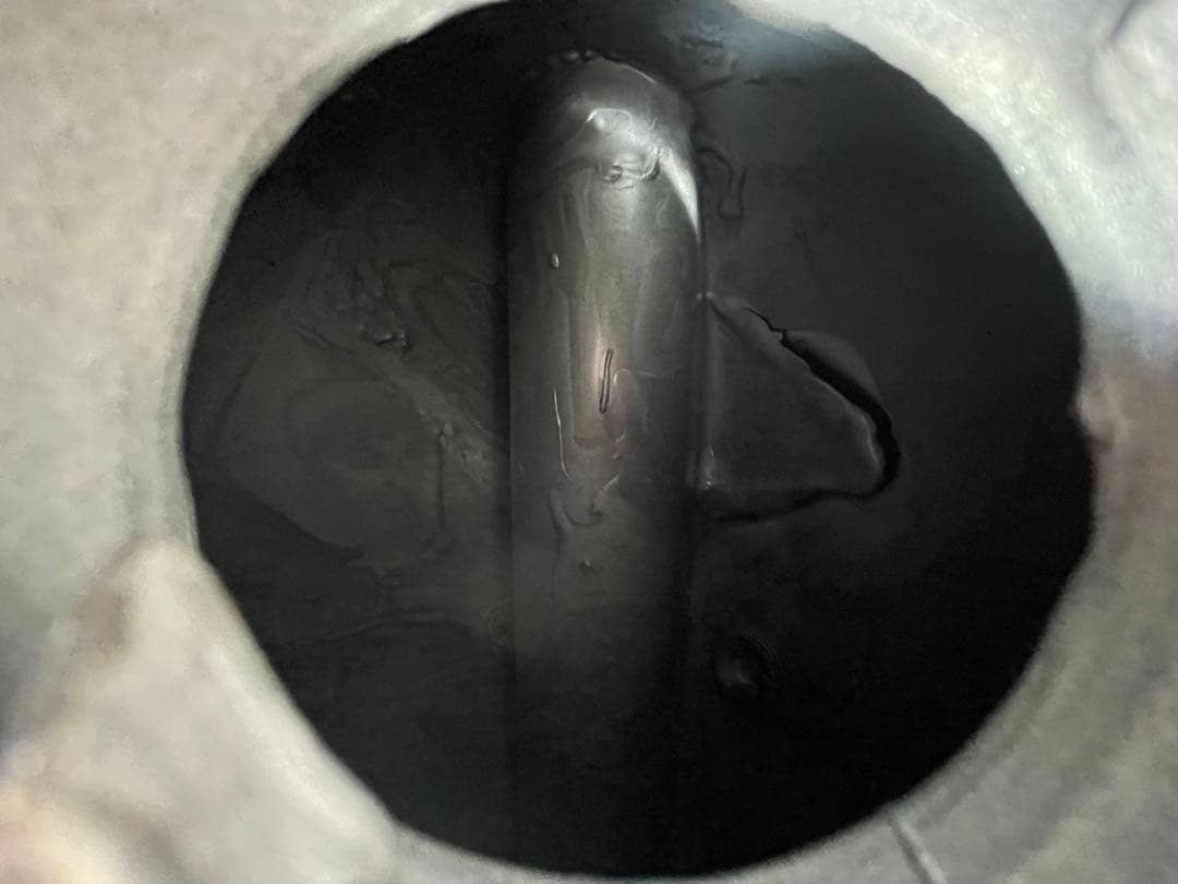 エッグタンク ピーナッツタンク　チョッパータンク クロームキャップ付き