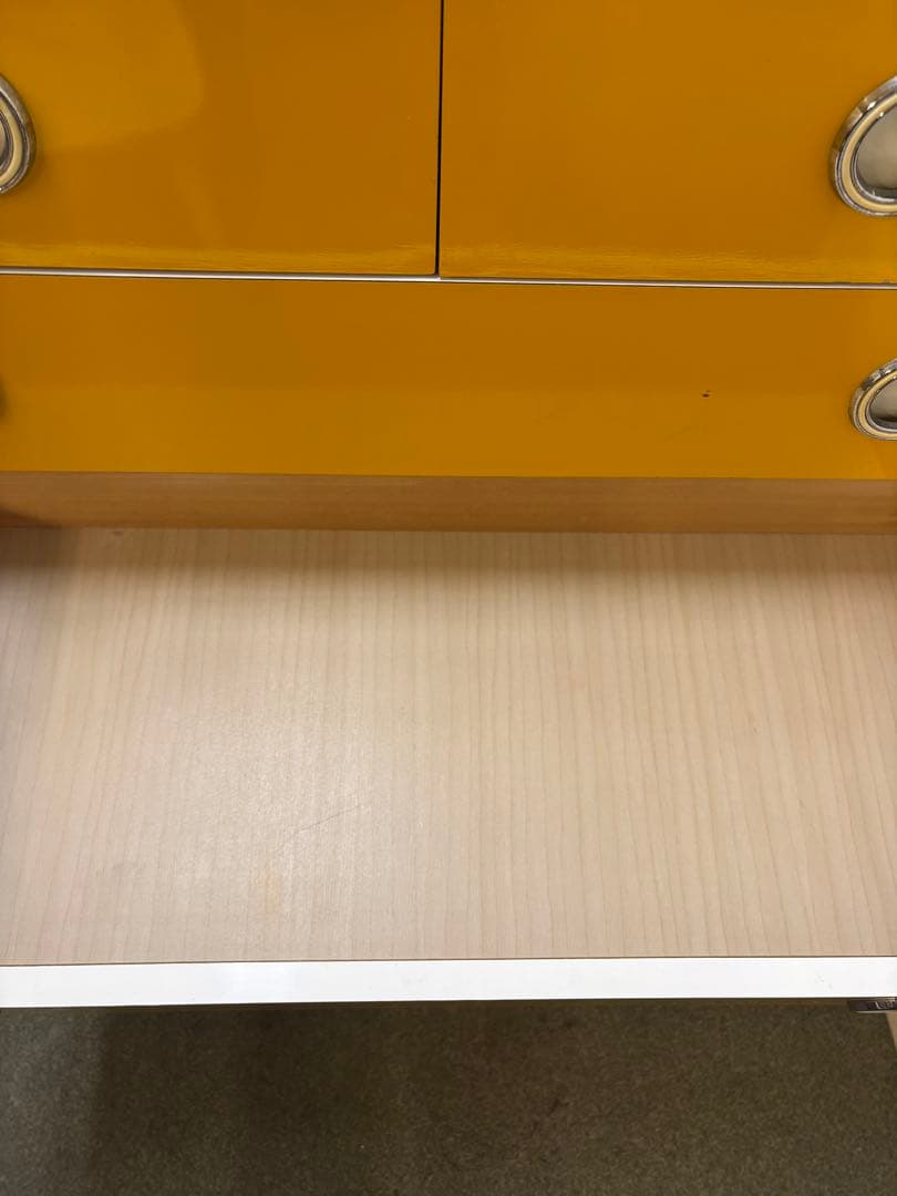 昭和レトロポップ家具　当時物　ヴィンテージチェスト　整理タンス　カラフルタンス