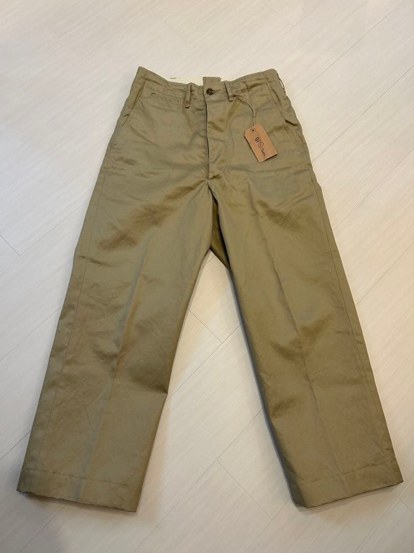 orSlow ビンテージフィット アーミートラウザー XS